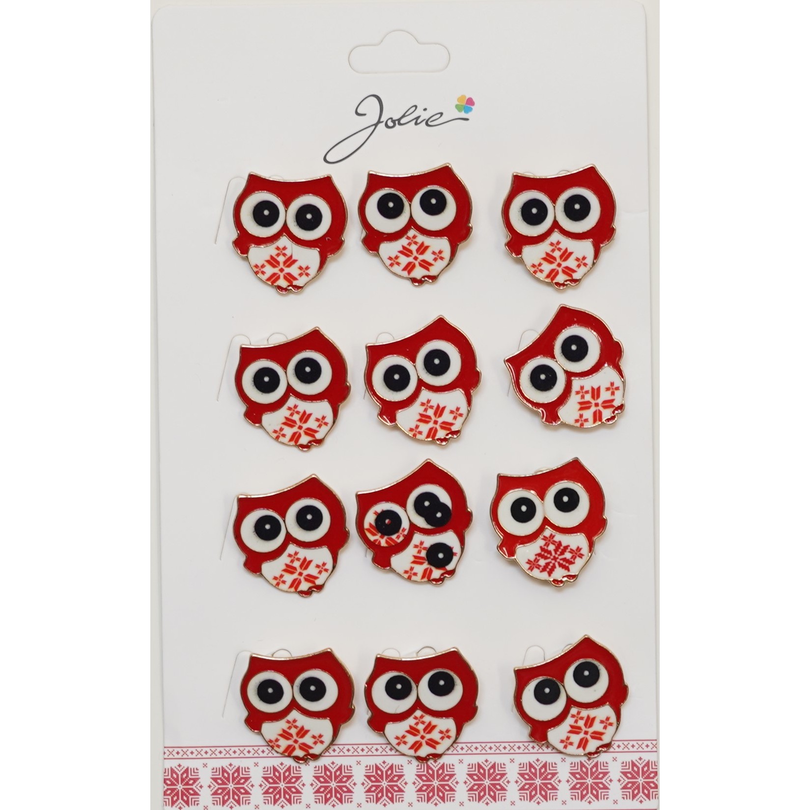 ✨TOATE PRODUSELE✨ - Set 12 Brose Martisor pentru Copii Bufnita