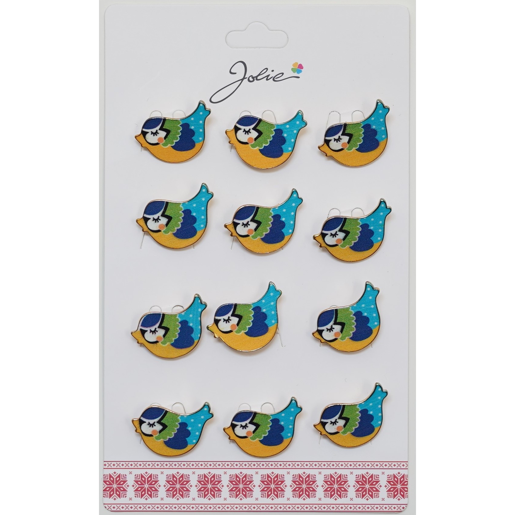 ✨TOATE PRODUSELE✨ - Set 12 Brose Martisor pentru Copii Pasare Vrabie