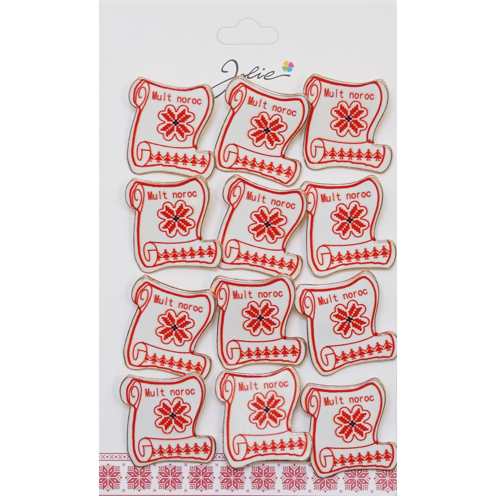 ✨TOATE PRODUSELE✨ - Set 12 Brose Martisor Primavara Papirus Mult Noroc