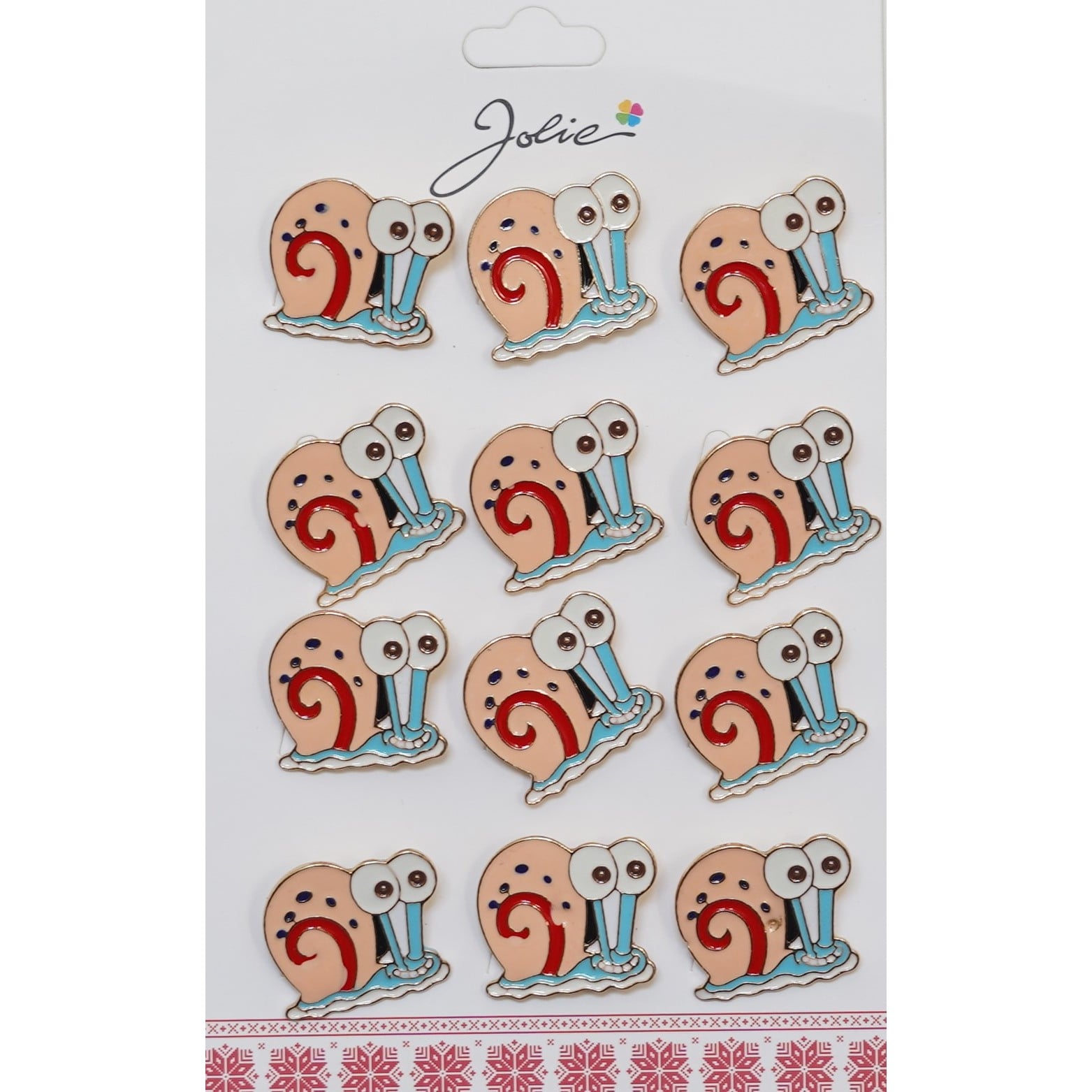 ✨TOATE PRODUSELE✨ - Set 12 Brose pentru Copii Melc cu Ochi