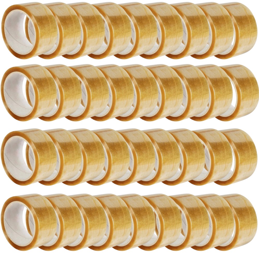 ✨TOATE PRODUSELE✨ - Set 36 Role Banda Adeziva Solventa, 48mmx60m, Ambalare, Sigilare, Rezistenta, Transparenta