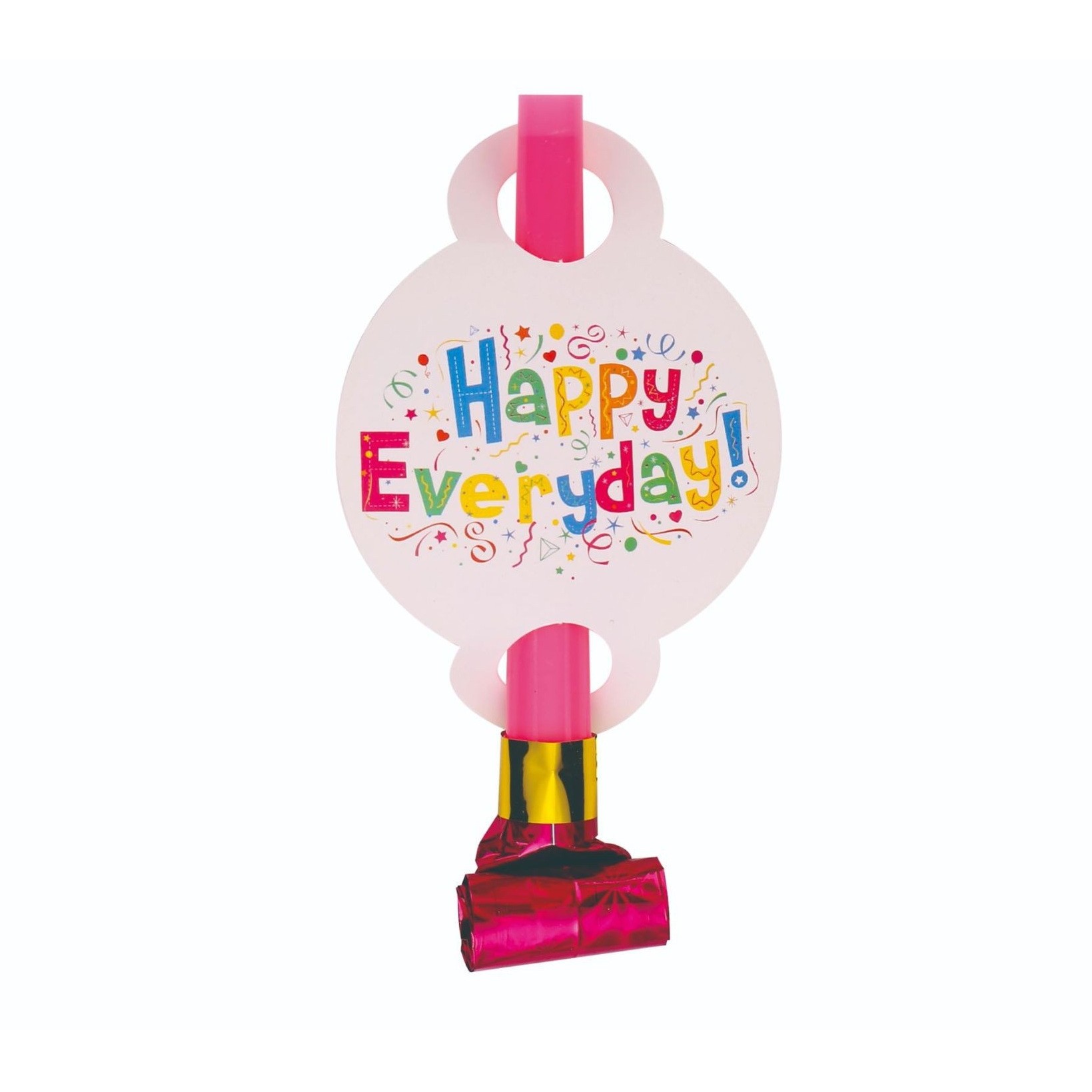 ✨TOATE PRODUSELE✨ - Set 6 Suflatori Happy Everyday, , pentru Petrecere, 20 x 17 cm, Multicolor