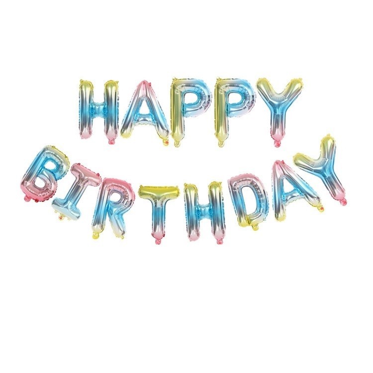Seturi Baloane Folie - Set baloane folie , Happy Birthday, 40 cm, multicolor