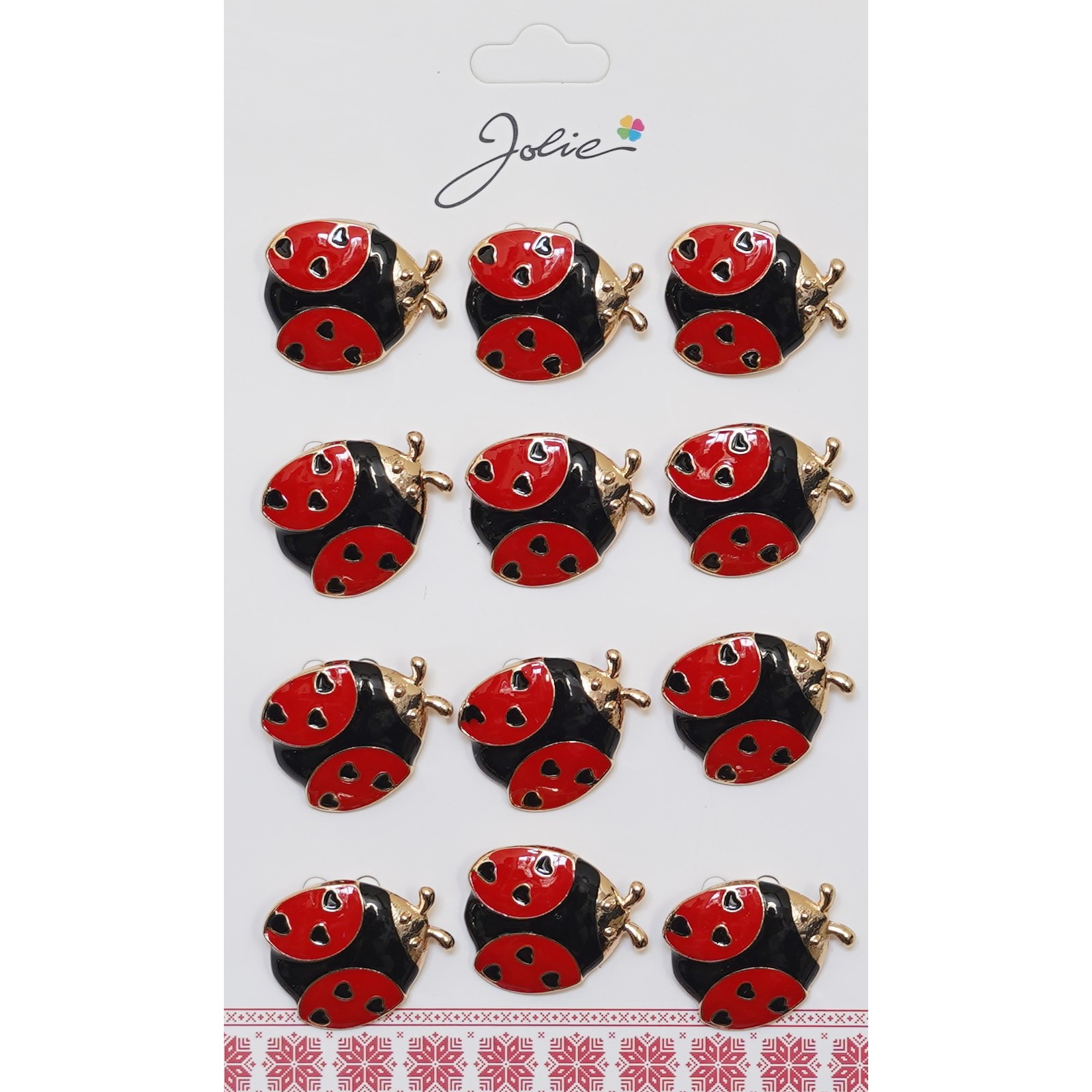 ✨TOATE PRODUSELE✨ - Set 12 Brose Martisor Primavara Buburuza