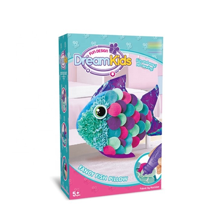 Set creatie perna pentru copii, Dream Kids, Peste [4]