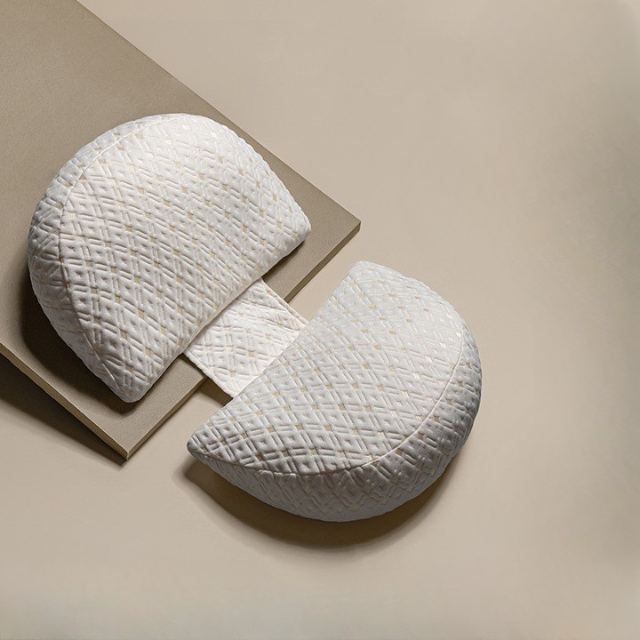 Set Perna pentru Gravide, , Husa Detasabila, Spuma Moale, Utilizare in Forma H si U, Reglabila, Latime Ajustabila, Proactive, Crem [2]