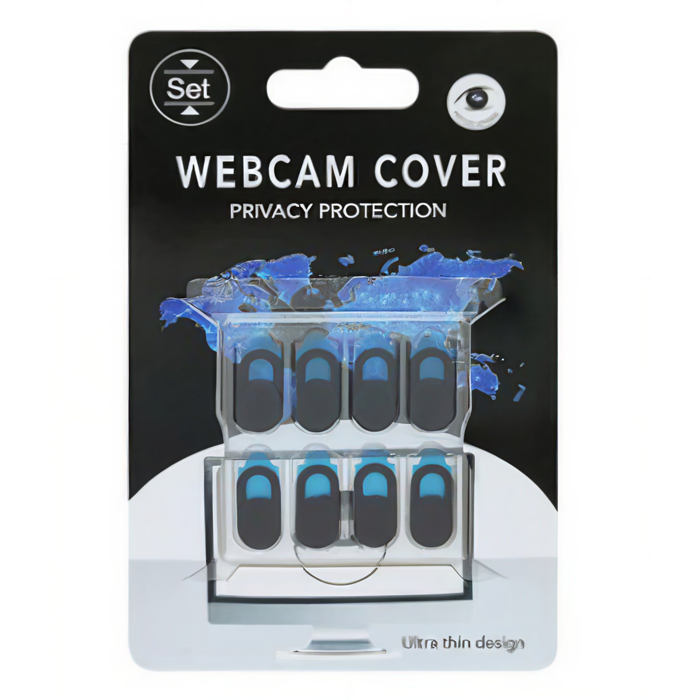 Set protectii camera, , 8 buc, negru [1]