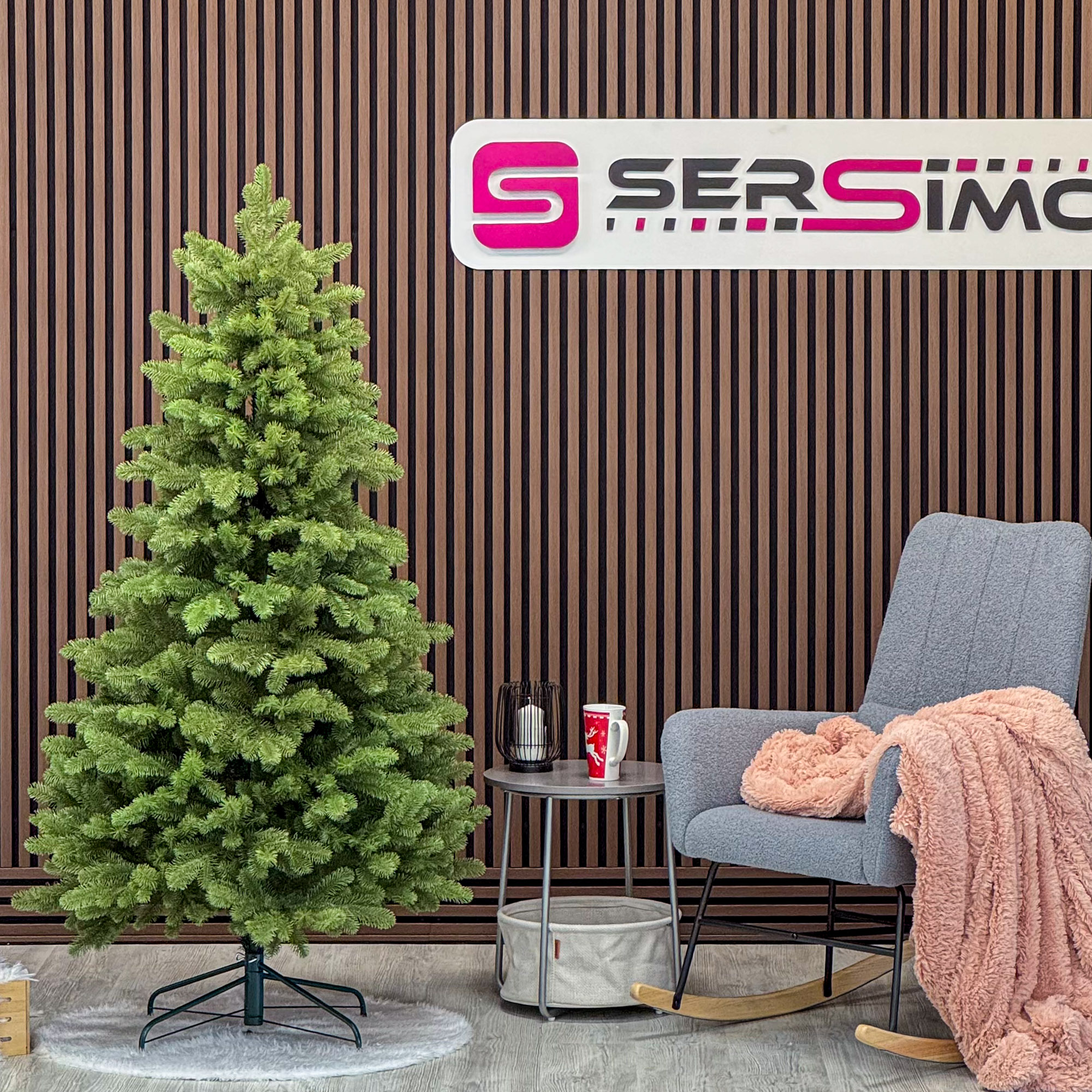 Brad artificial Sersimo, Silvee Elite, verde, integral 3D, 180 cm [3]