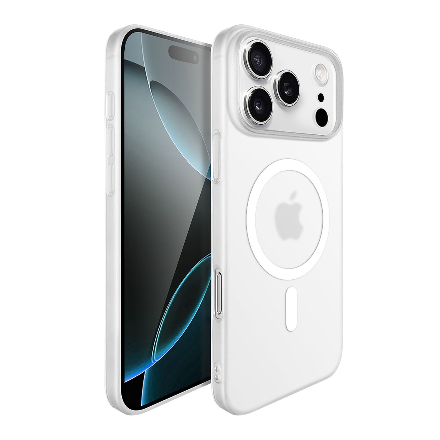 ✨TOATE PRODUSELE✨ - Husa de Protectie compatibila Apple iPhone 17 Air, , Magnetica Ultra-subtire, Anti-alunecare, Protectie PC, Rezistenta la Zgirieturi, Alb