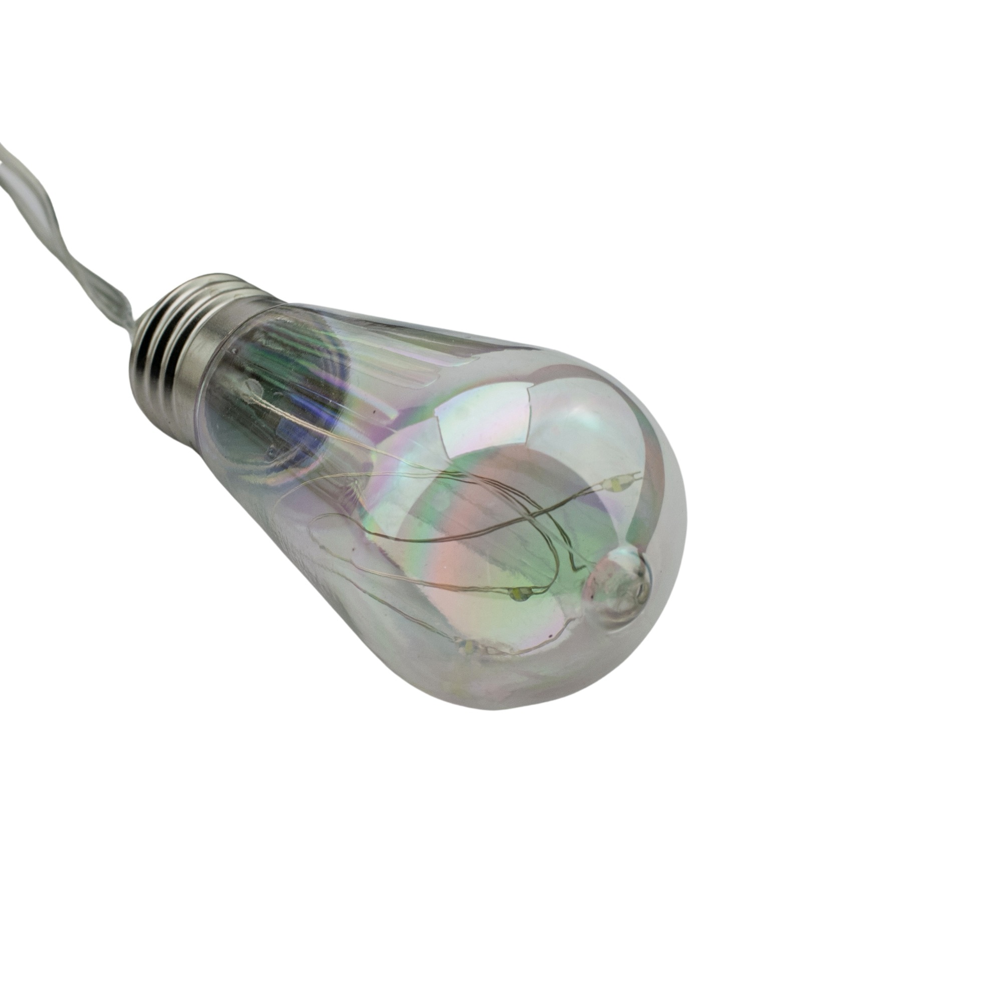 Ghirlanda luminoasa, LED, model Felisi, 20 becuri, 580cm, incarcare solara, lumina alb multicolor [11]