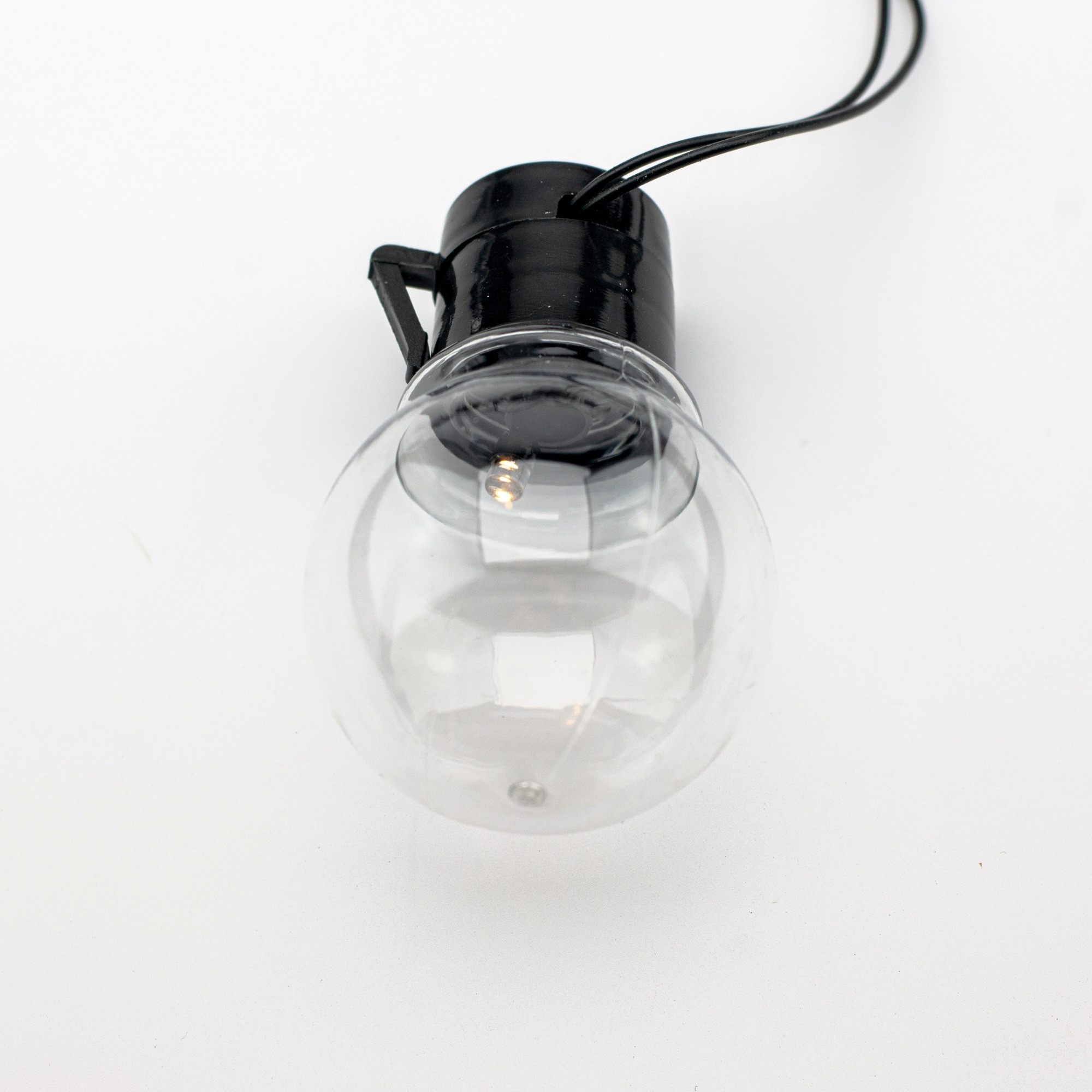 Ghirlanda luminoasa, LED, model Rona, 10 becuri, 380cm, incarcare solara, lumina alb cald [14]