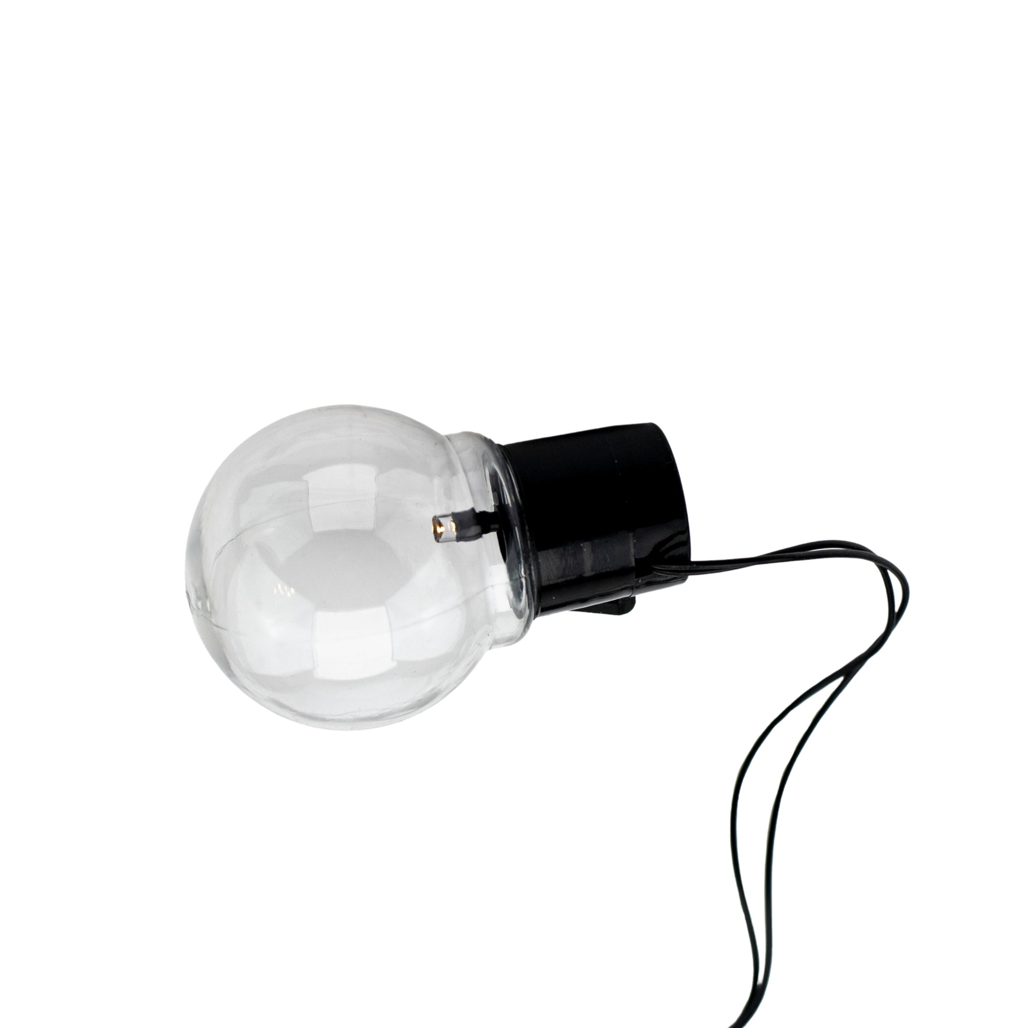 Ghirlanda luminoasa, LED, model Luca, 10 becuri, 380cm, incarcare solara, lumina alb rece [9]