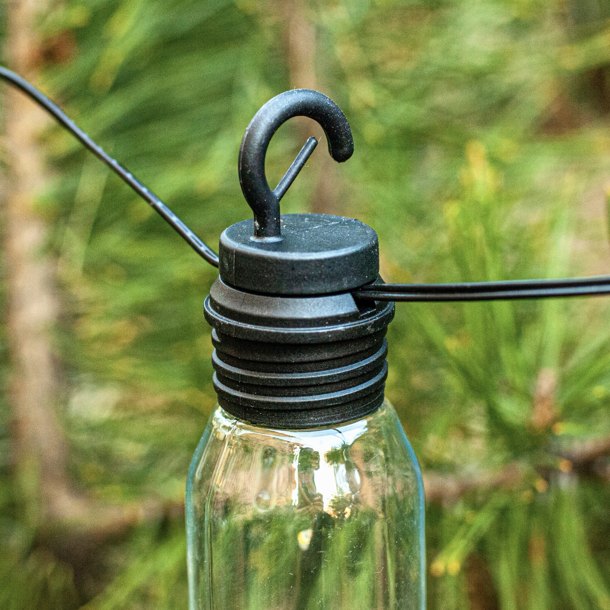 Ghirlanda luminoasa, LED, model Lux, 10 becuri, 380cm, incarcare solara, lumina alb cald [14]