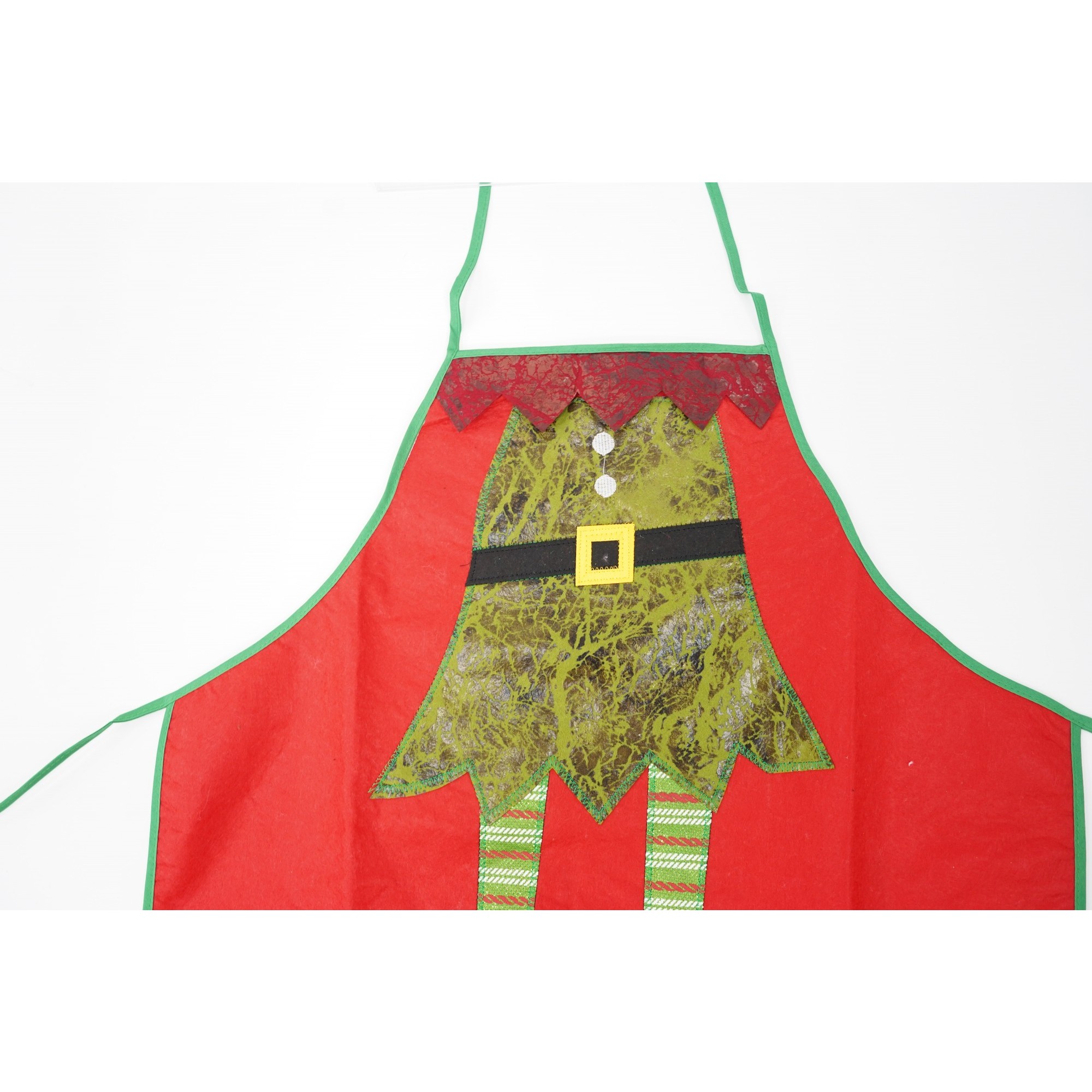 Sort Craciun, , cu model de elf, rosu, pentru adulti, poliester [3]