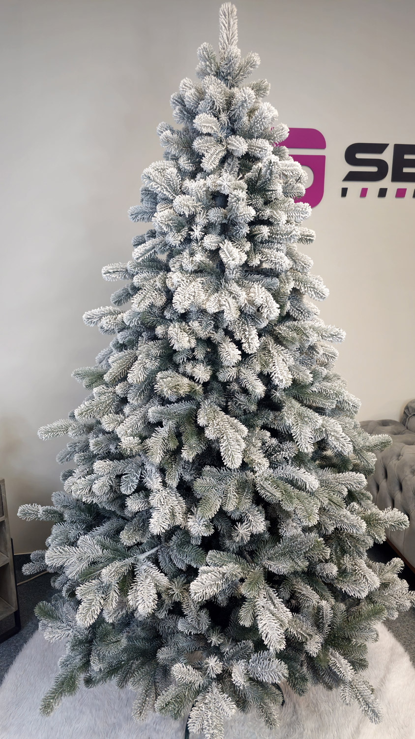 Brad artificial Christmas Deluxe by Sersimo, Kovalivka Select nins, integral 3D, 180cm [4]