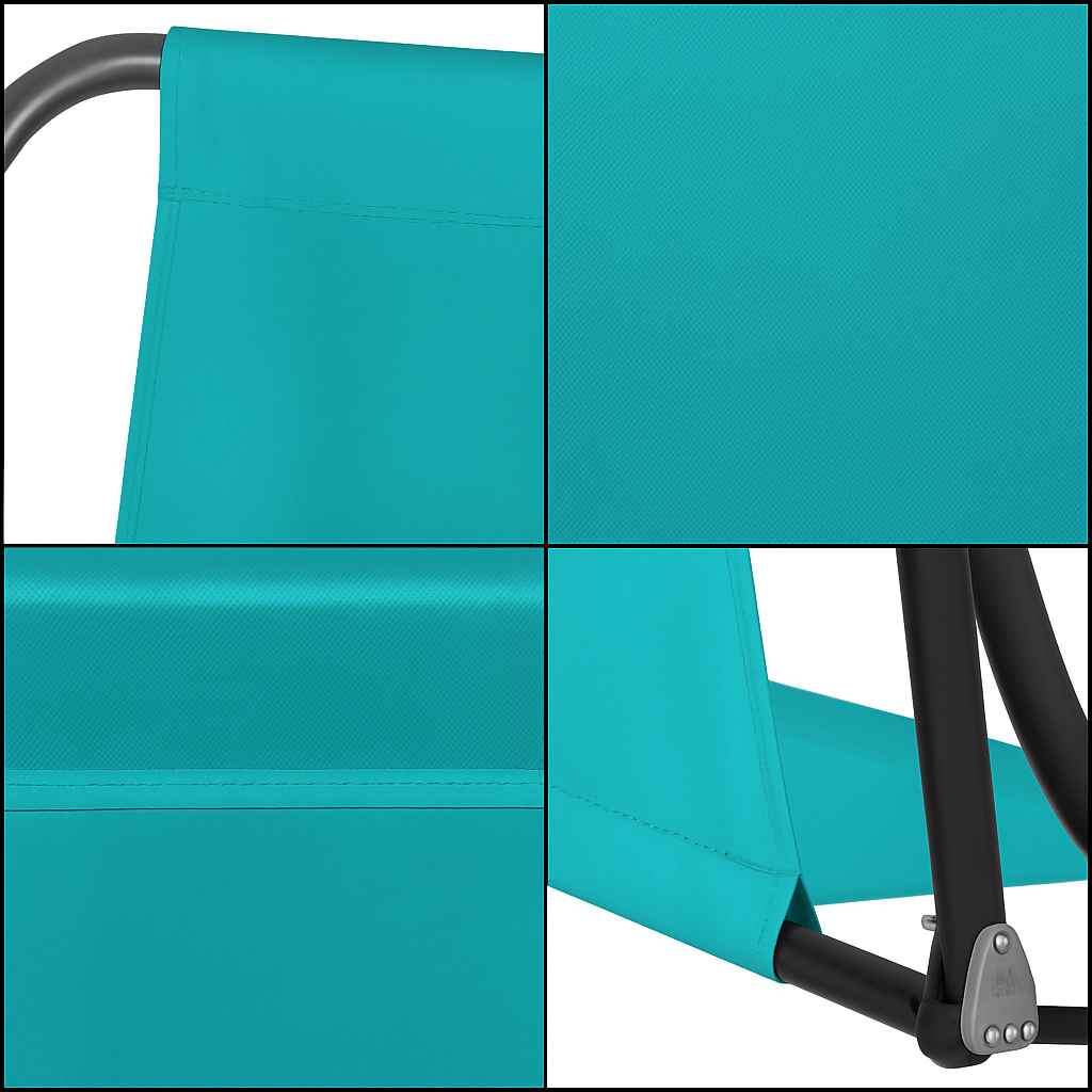 Husa din panza pentru leagan de gradina mare, sezut si spatar, 130x100cm, turcoaz [4]