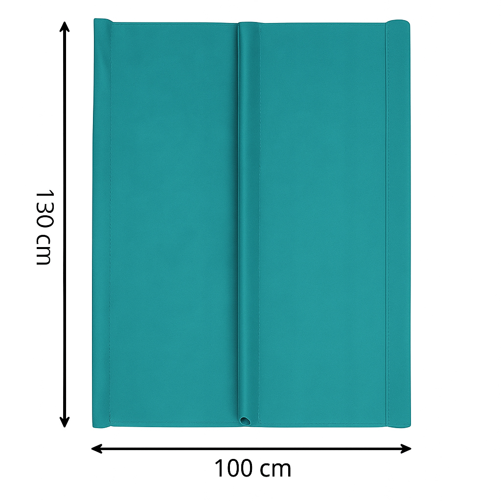 Husa din panza pentru leagan de gradina mare, sezut si spatar, 130x100cm, turcoaz [3]