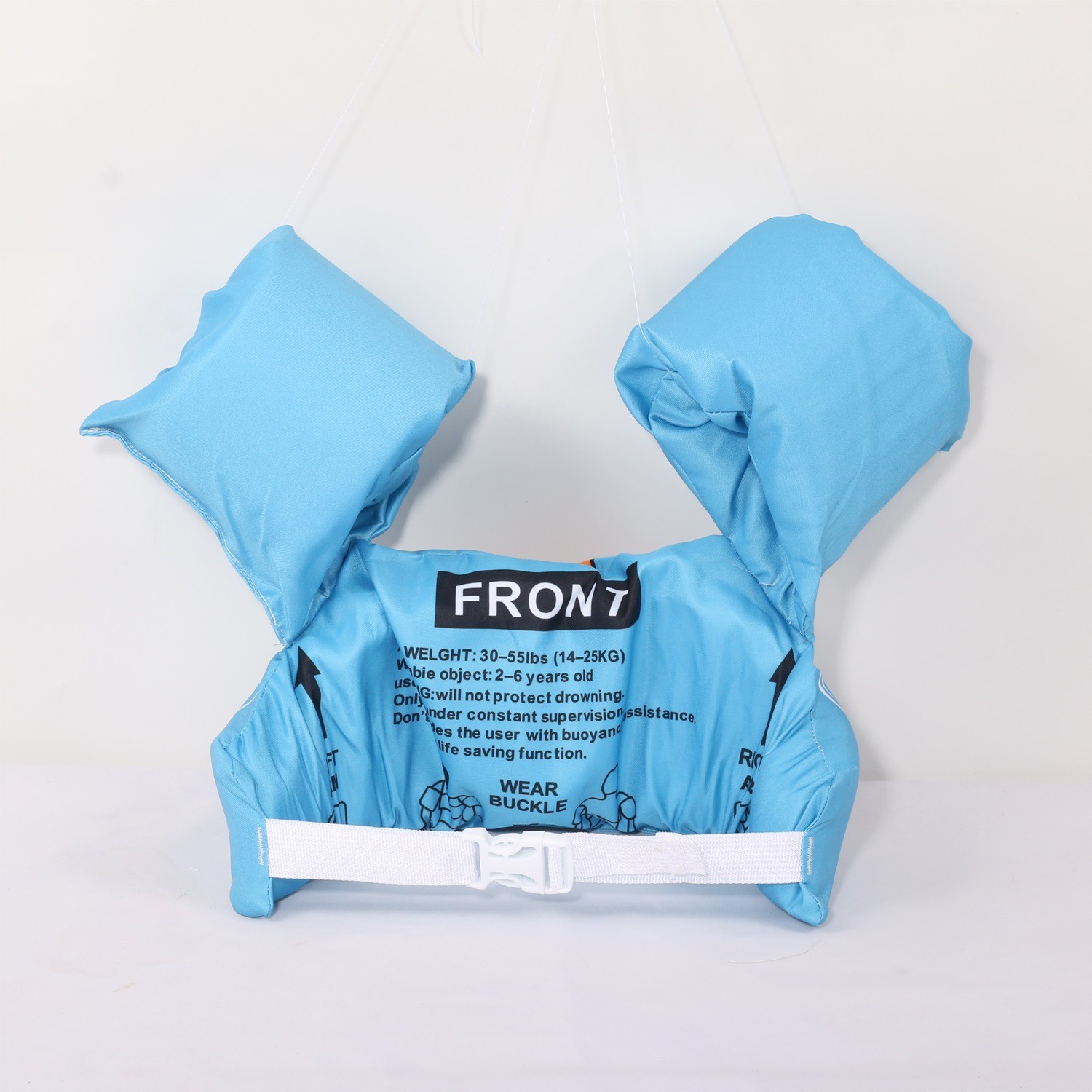 Vesta de salvare pentru copii cu aripioare de inot, , Albastru, Model stea de mare [2]