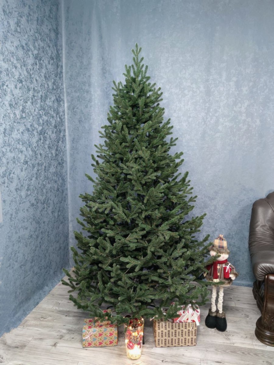 Brad artificial Christmas Deluxe by Sersimo, Viena verde, 3D, 210cm [4]