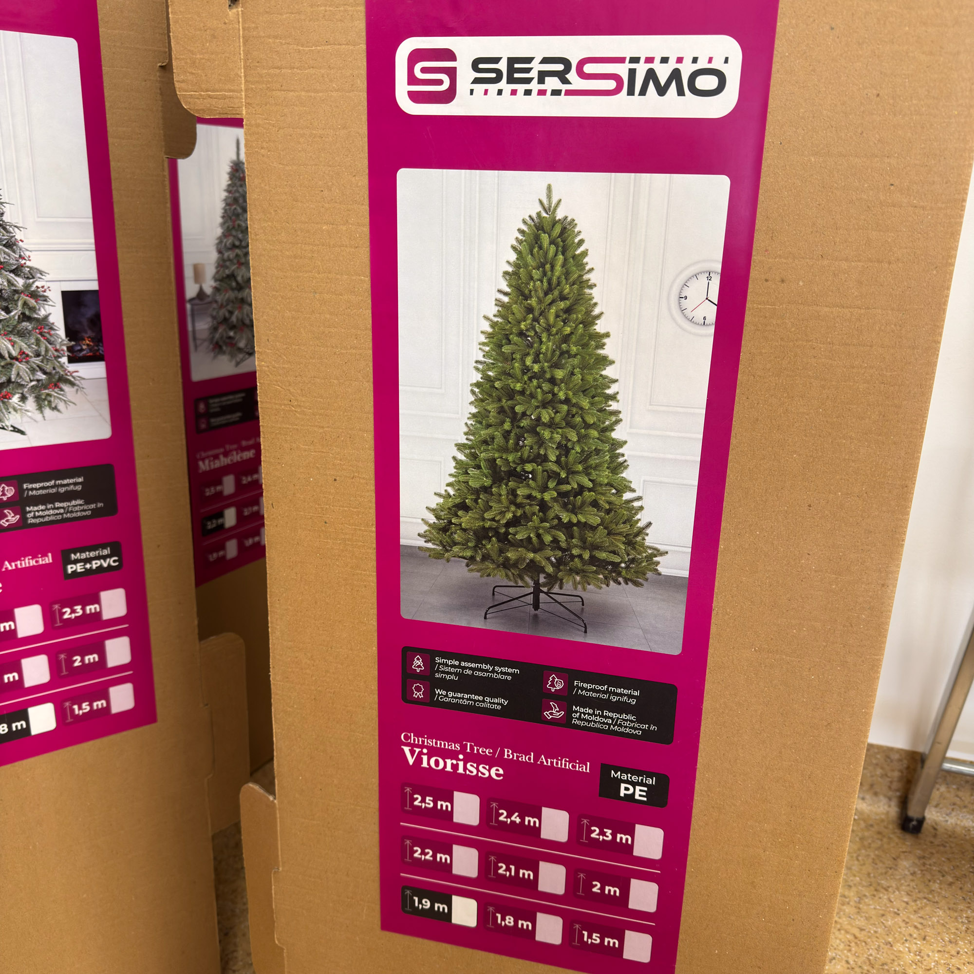 Brad artificial Sersimo, Viorisse Elite, verde, integral 3D, 190 cm [14]