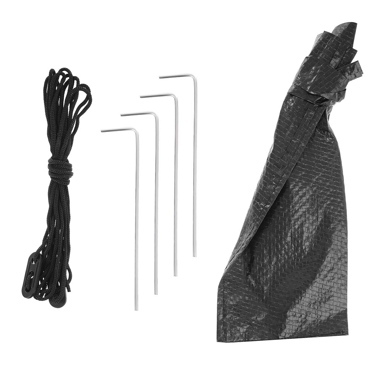 Cort cu plasa anti-insecte autoexpandabil, pentru plaja sau camping, 190x120x95 cm, verde [4]