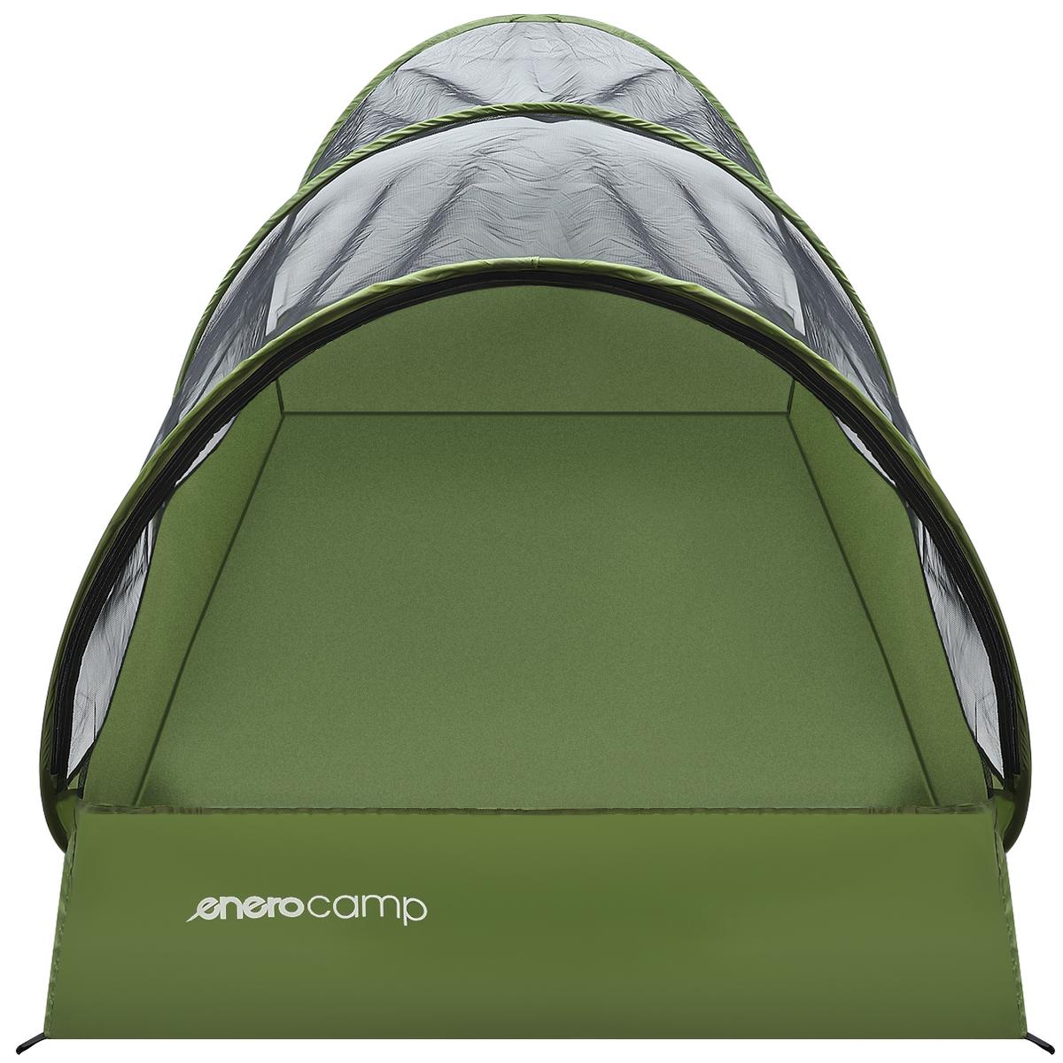 Cort cu plasa anti-insecte autoexpandabil, pentru plaja sau camping, 190x120x95 cm, verde [8]