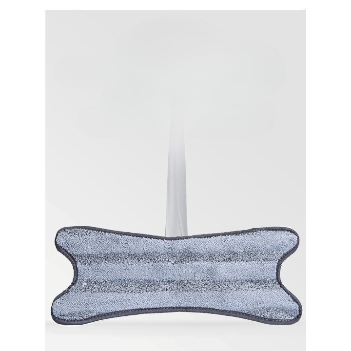 Rezerva Mop Plat, , din Fibre Superfine, Lavabila, 15 x 38 cm, Argintiu [1]