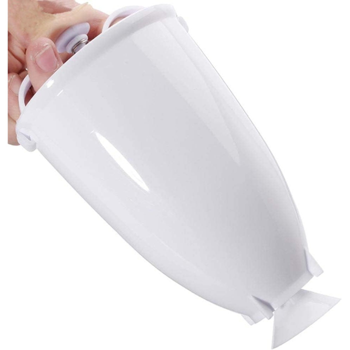 Accesoriu de Bucatarie pentru Gogosi, , Dozator pentru Aluat, Dispozitiv Manual, Forma de Gogosi, pentru Gatit, 18x10x10 cm, Alb [5]