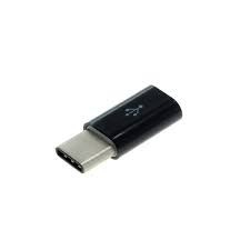 Adaptor micro USB (mama) to Type-C(tata) cu Agatatoare Breloc inclusa, Negru [4]