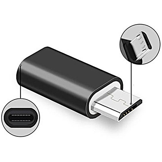 Adaptor Micro USB spre Lightning, , 2.8 cm, Negru [3]