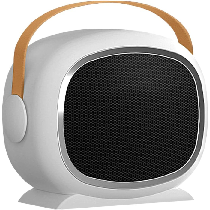 Aeroterma cu Incalzire Ceramica PTC, , din ABS, Oprire Automata, Protectie Supraincalzire, 700/1200W, 220V, 21 x 16 x 11 cm, Alb [2]