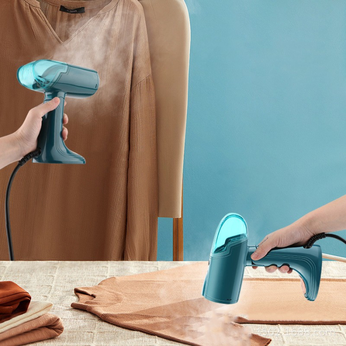 Aparat de Calcat Haine, , Aparat Portabil pentru Calcat Haine, Perfect pentru Calatorii, 20 x 10.5 x 8.7 cm, 1500 W, 220 V, Turcoaz [4]