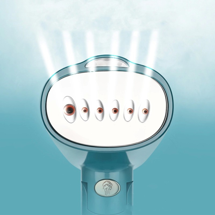 Aparat de Calcat Haine, , Aparat Portabil pentru Calcat Haine, Perfect pentru Calatorii, 20 x 10.5 x 8.7 cm, 1500 W, 220 V, Turcoaz [5]