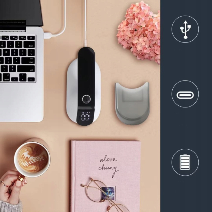 Aparat de curatat scame, 3 trepte, afisaj LCD, incarcare USB, pentru toate tipurile de tesaturi [6]