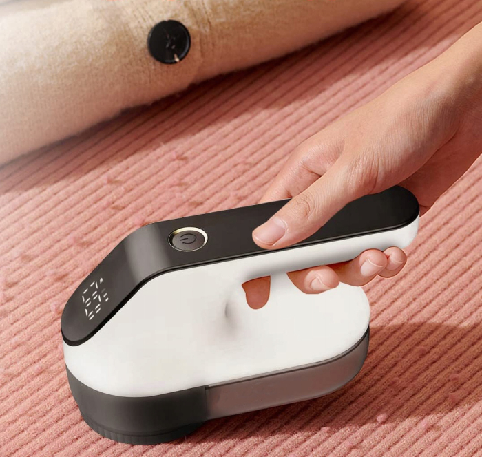 Aparat de curatat scame, 3 trepte, afisaj LCD, incarcare USB, pentru toate tipurile de tesaturi [9]