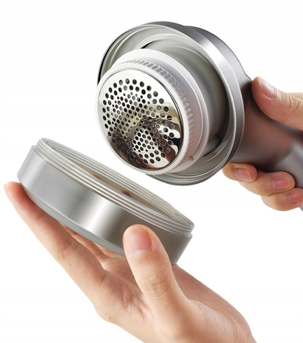 Aparat de curatat scame, 3 trepte, afisaj LCD, incarcare USB, pentru toate tipurile tesaturi [9]