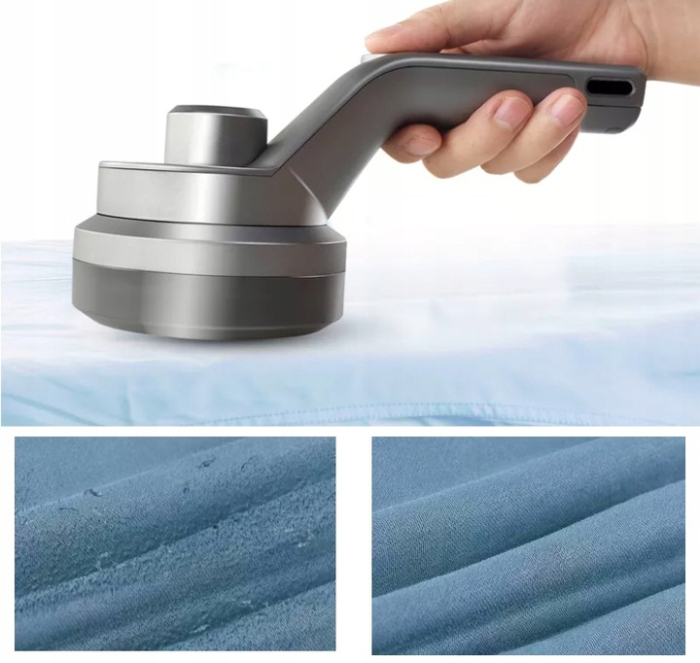 Aparat de curatat scame, 3 trepte, afisaj LCD, incarcare USB, pentru toate tipurile tesaturi [10]