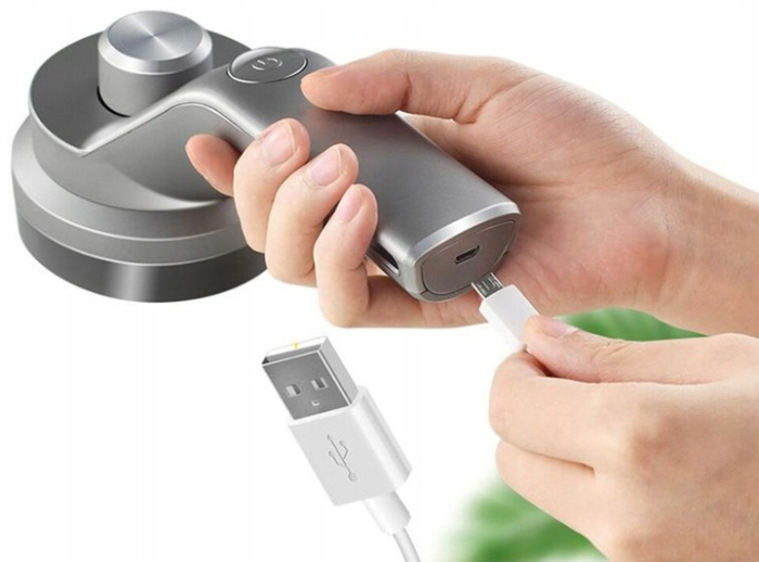 Aparat de curatat scame, 3 trepte, afisaj LCD, incarcare USB, pentru toate tipurile tesaturi [3]