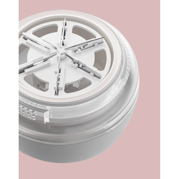 Aparat Pentru Curatat Scame, Par Si Praf, , Trimmer pentru Diferite Tipuri De Material, Cu Lame Din Otel Inoxidabil, Maner Flexibil, Incarcare Prin USB, 13x8 cm, Alb [11]