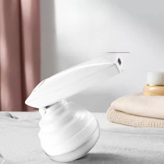 Aparat Pentru Curatat Scame, Par Si Praf, , Trimmer pentru Diferite Tipuri De Material, Cu Lame Din Otel Inoxidabil, Maner Flexibil, Incarcare Prin USB, 13x8 cm, Alb [9]