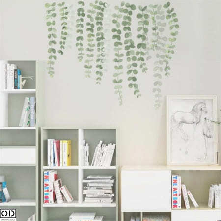 Sticker Autocolant Decorativ pentru Living si Camera, Flori de Lotus [6]