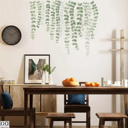 Sticker Autocolant Decorativ pentru Living si Camera, Flori de Lotus [4]