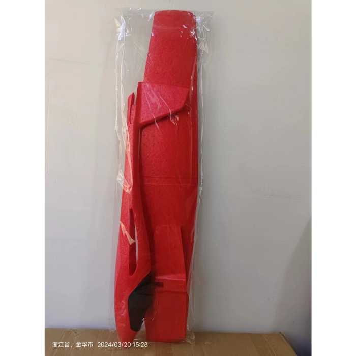 Avion Planor , din Polistiren, Lungime 84 cm , Jucarie Recreativa, Cascadorii, Rosu [4]