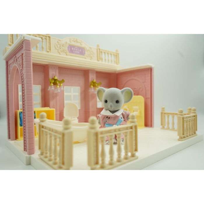 Baie pentru papusi cu mobilier si figurina [4]