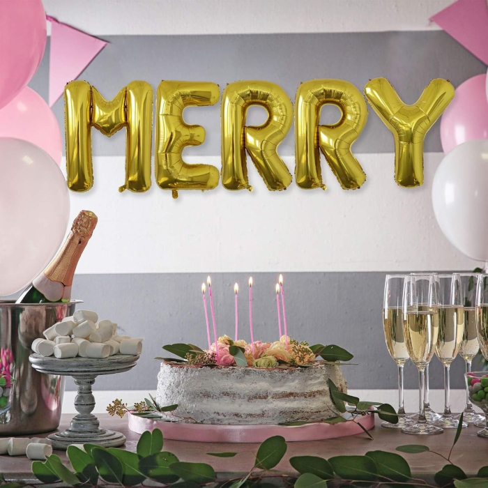 Balon Folie Metalizata Litera R, , 80 cm, Umflati cu Heliu sau Aer, Ambalaj Individual, Pai inclus, Auriu [6]