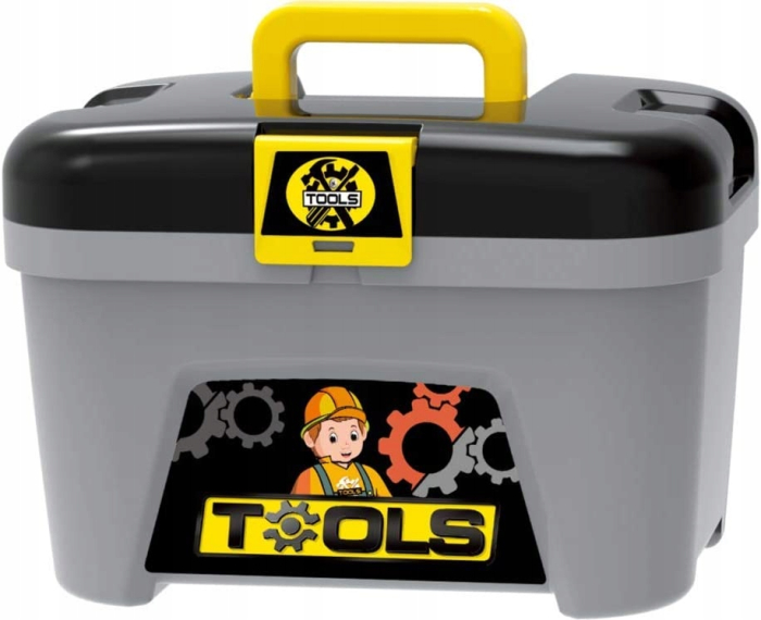 Banc de lucru portbail pentru copii, cu scule si unelte pentru mecanic, 3 in 1 [17]