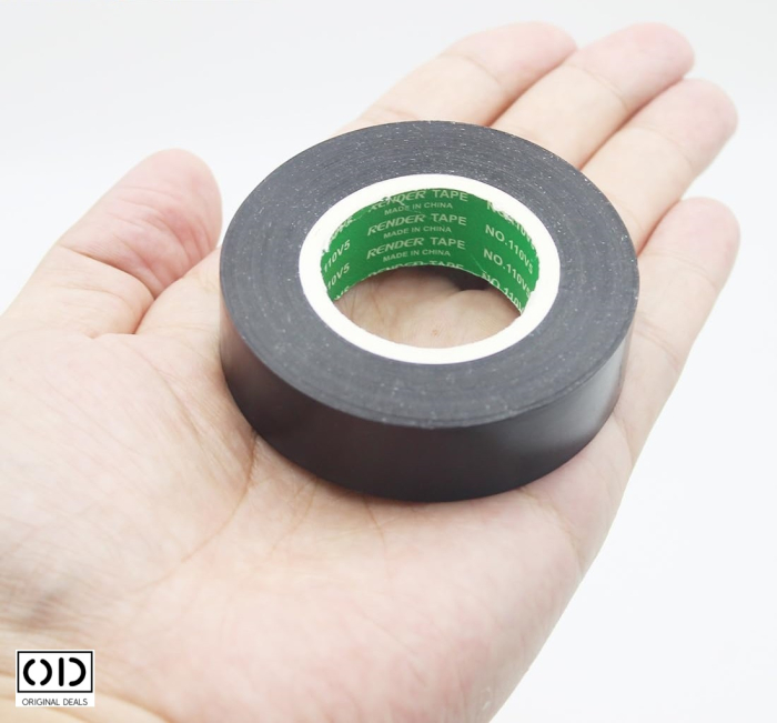 Banda Izolatoare pentru Cabluri Electrice, Adeziva si Impermeabila, Negru, Dimensiune 13.7 m * 16 mm * 1 cm, Set 10 Bucati, ORIGINAL DEALS [14]