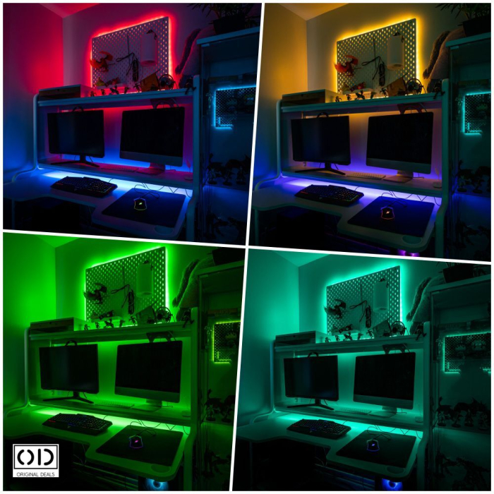  banda led rgb original deals banda led 10 metri cu telecomanda banda led rgb interior decor lumini led ambientale cu telecomanda banda luminoasa rgb pentru camera banda led pentru dormitor living bucatarie banda led flexibila premium pvc lumini decorative led rgb 10m kit banda led rgb cu telecomanda inclusa banda led economica pentru decor modern [27]