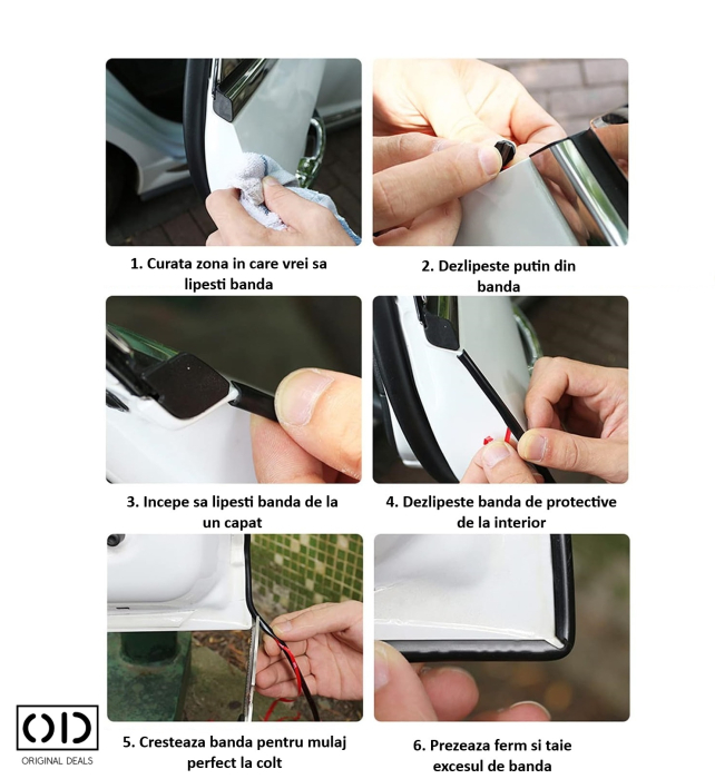 bandă protecție ușă mașină bandă cauciuc auto uși protecție margine ușă auto bandă autoadezivă uși mașină bandă PVC auto bandă protecție neagră auto bandă uși mașină cauciuc bandă protecție pentru marginea ușii mașinii din PVC cauciucat  bandă autoadezivă neagră pentru protecția ușilor auto  protecție uși auto împotriva zgârieturilor și loviturilor  bandă cauciuc auto pentru margini uși mașină  bandă flexibilă din PVC cauciucat pentru protecția portierelor  bandă autoadezivă pentru protecția muchiilor ușilor mașinii  bandă protecție universală pentru portiere mașină  bandă cauciuc neagră auto pentru colțuri și margini uși [17]