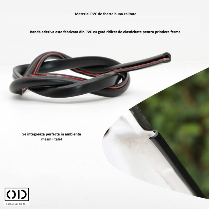 bandă protecție ușă mașină bandă cauciuc auto uși protecție margine ușă auto bandă autoadezivă uși mașină bandă PVC auto bandă protecție neagră auto bandă uși mașină cauciuc bandă protecție pentru marginea ușii mașinii din PVC cauciucat  bandă autoadezivă neagră pentru protecția ușilor auto  protecție uși auto împotriva zgârieturilor și loviturilor  bandă cauciuc auto pentru margini uși mașină  bandă flexibilă din PVC cauciucat pentru protecția portierelor  bandă autoadezivă pentru protecția muchiilor ușilor mașinii  bandă protecție universală pentru portiere mașină  bandă cauciuc neagră auto pentru colțuri și margini uși [13]